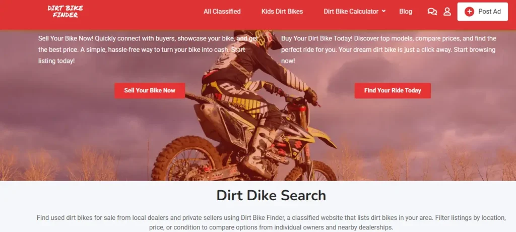 Where to Sell a Dirt Bike for Cash