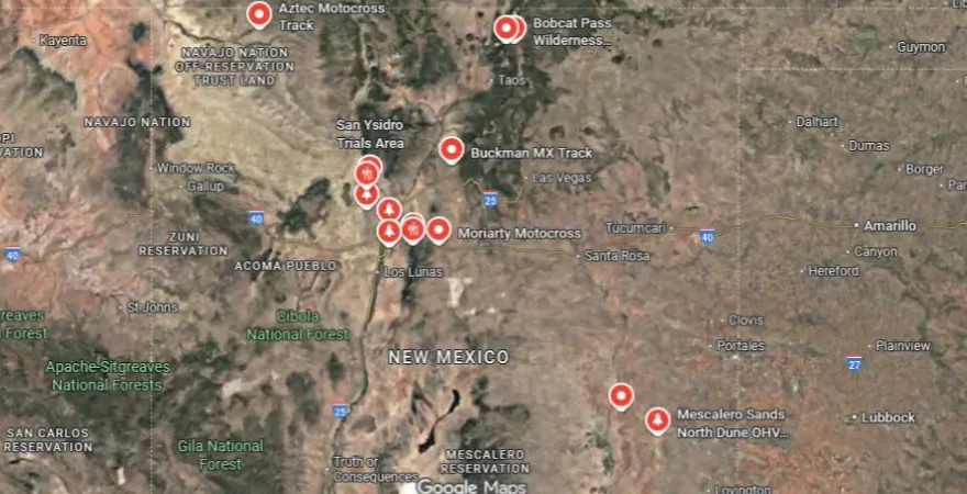 Dirt Bike Trails in New Mexico: Best Places to Ride