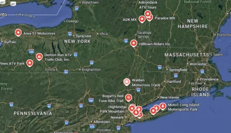 Dirt Bike Trails in New York